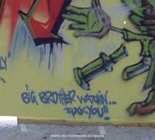 BiG BROTHER WATCHiN'... FUCK YOU!!