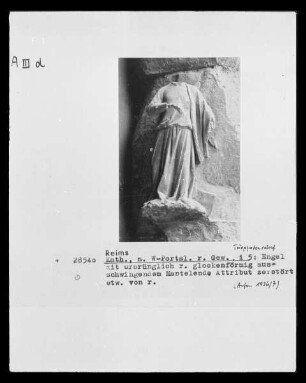 Nördliches Westportal — Südlicher Türpfosten — Engel, i 5