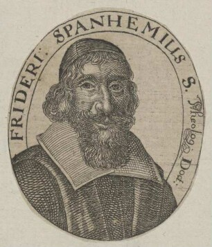 Bildnis des Frideri. Spanhemius
