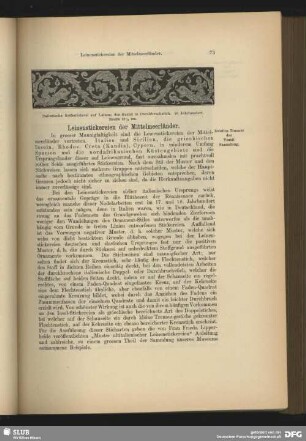 Leinenstickereien der Mittelmeerländer