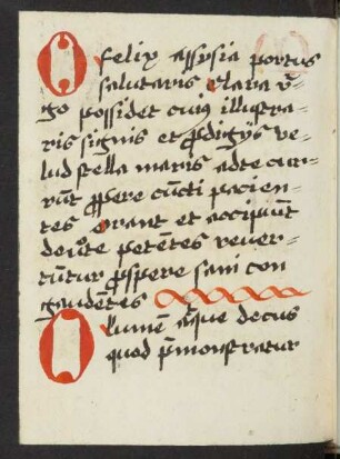 Magnificat-Antiphonen (O-Antiphonen) für Klara von Assisi, lat.