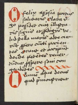 Magnificat-Antiphonen (O-Antiphonen) für Klara von Assisi, lat.