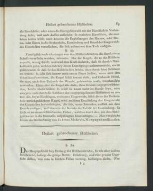 Heilart gebrochener Hüftbeine