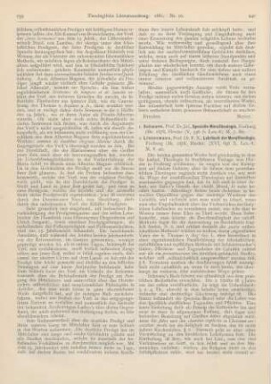 240-243 [Rezension] Linsenmann, Franz Xaver, Lehrbuch der Moraltheologie
