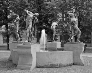 Brunnenanlage Czech musicans & Musikantenbrunnen