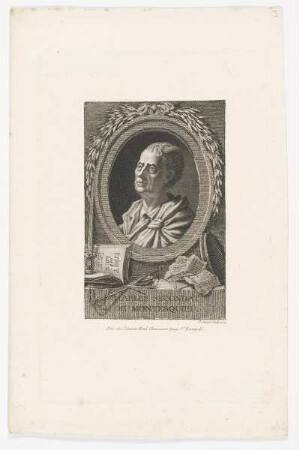 Bildnis des Charles Secondat de Montesquieu