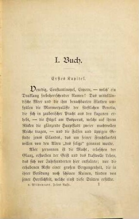 Joseph Nassy : Erzählung aus dem 16. Jahrhundert. Von Johann v. Wildenradt