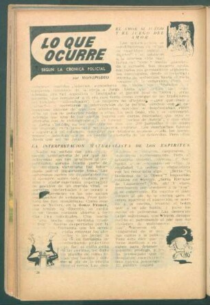 Lo que ocurre según la crónica policial