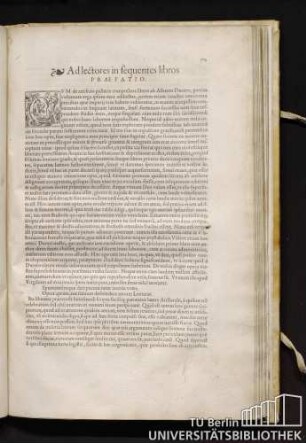3. Ad lectores in sequentes libros praefatio.