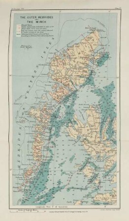Plate IV. The Outer Hebrides And The Minch