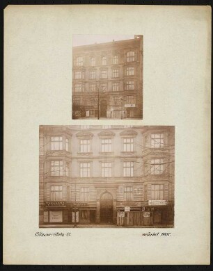 Mietshaus Lützowplatz 11, Berlin-Tiergarten: Ansicht und Ansicht Eingang