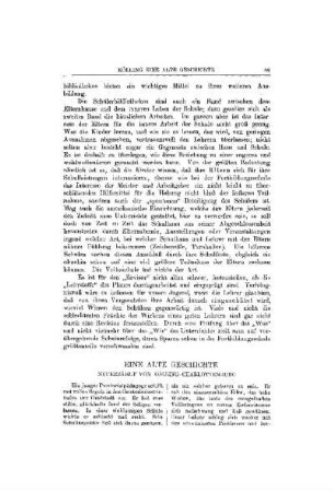 Eine alte Geschichte