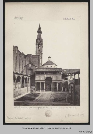 Cappella Pazzi, Pazzi-Kapelle, Cappella dei Pazzi, Florenz