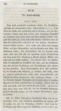 708-715 Der Krankenbesuch : zweiter Artikel