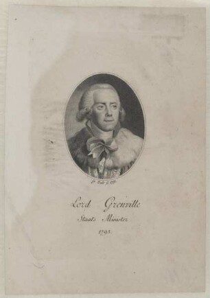 Bildnis des Lord Grenville