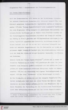 Die Corona Francofurtensis