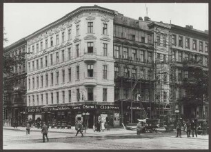 Ansichtskarte Zossener Straße, Ecke Gneisenaustraße