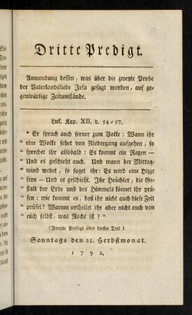 89-108, Dritte Predigt.