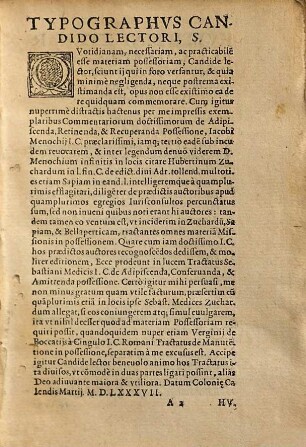 Tractatus de missione in possessionem : adiecta sunt summaria, & index locupletißimus