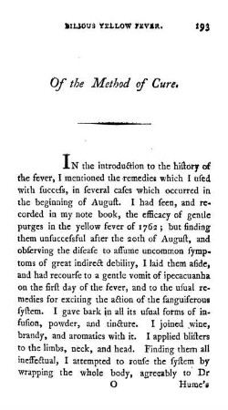Of the Method of Cure.