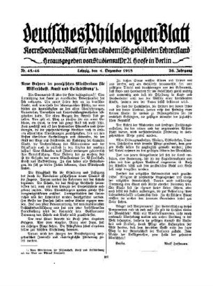 45/46: Heft 45/46