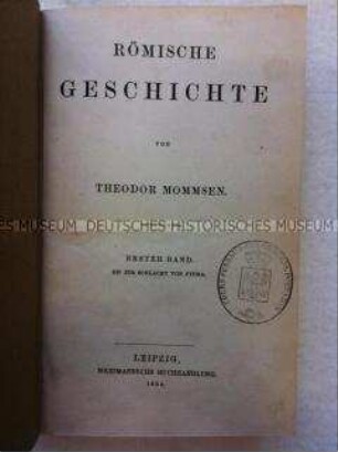 Standardwerk zur Römischen Geschichte
