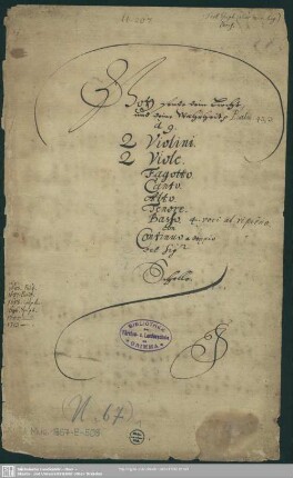 Gott sende dein Licht und deine Wahrheit - Mus.1857-E-508 : V (4), Coro, orch, bc