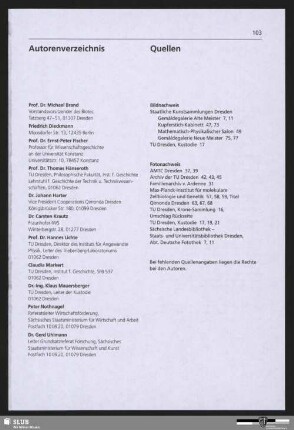 Autorenverzeichnis