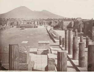 Forum "Foro civile" in Pompeji