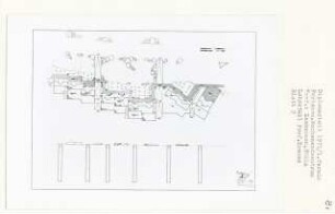 Ferien- und Wochendzentrum (Diplomarbeit bei Willy Kreuer): Ruderclub, Ausschnitt Lageplan 1:200