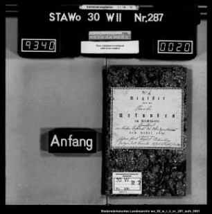 Zivilstandsregister Grafhorst (Kanton Bahrdorf)