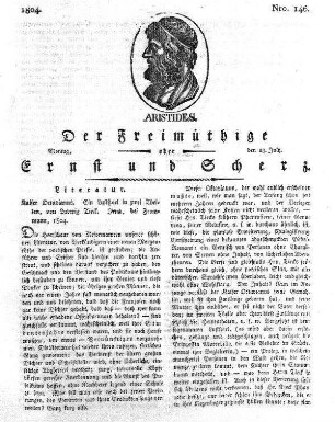 Nro. 146., Montag den 23. July