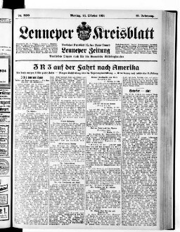 Lenneper Kreisblatt. 1830-1941