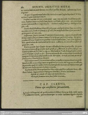 Cap. CLXXVII. Poena ope consiliove iuvantium