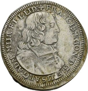 Gulden des Bischofs von Straßburg Franz Egon von Fürstenberg-Heiligenberg, 1668