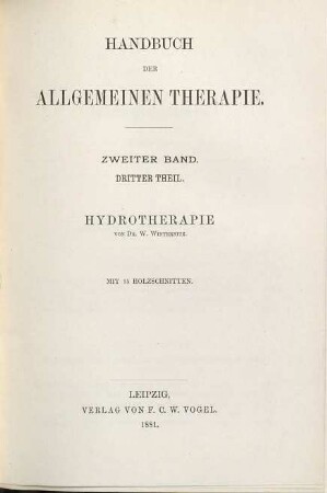 Hydrotherapie