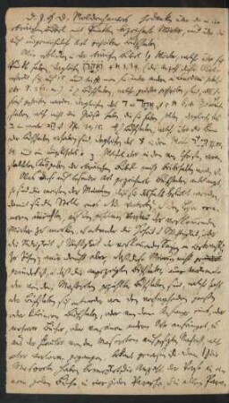 Handschriftliche Notizen