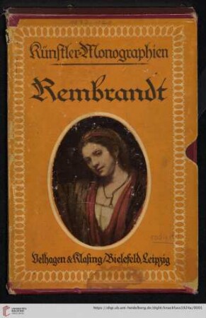Band 3: Künstler-Monographien: Rembrandt