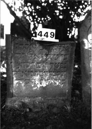 Grabstein 449