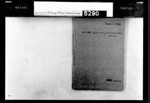 Beurlaubung und Wiederverwendung des Angestellten Hermann Behrens