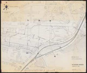 Siedlung Weinberg, Kassel: Lageplan 1:500