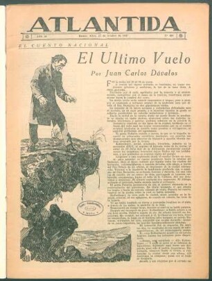 El último vuelo : El cuento nacional