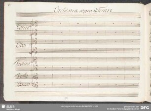 Coro: Ah di tue lodi al suono