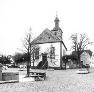 Ev. Erasmus-Alberus-Kirche (Kirche, ev.); Dreieich, Tempelstraße 2