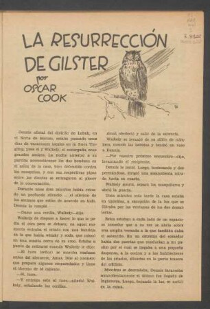 La resurrección de Glister