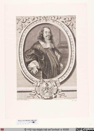 Bildnis Wilhelm Bartholomäus Peller (von Schoppershof)
