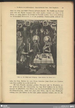 St. Ulrich und Wolfgang. Hans Holbein der ältere, 1512