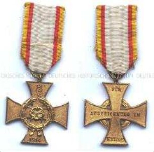 Kriegsverdienstkreuz (am Band für Nichtkämpfer)