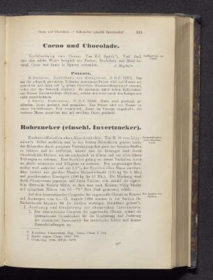 Cacao und Chocolade.