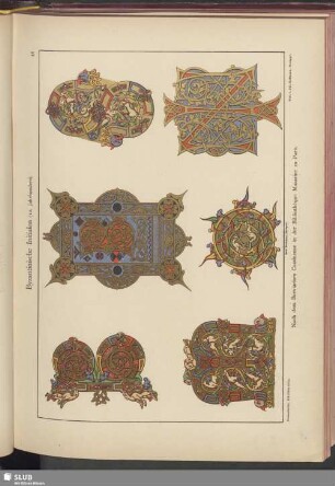 Byzantinische Initialen, 12. Jahrhundert